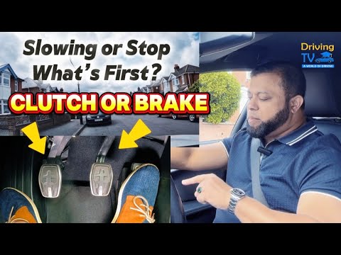 Brake First or Clutch First When Slowing or Stopping a Manual Car?