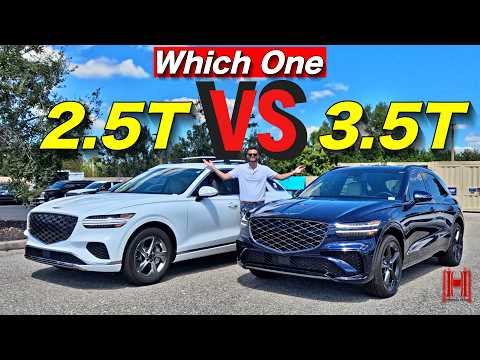 2026 Genesis GV70 2.5t vs GV70 3.5t: Full Specs& Test Drive