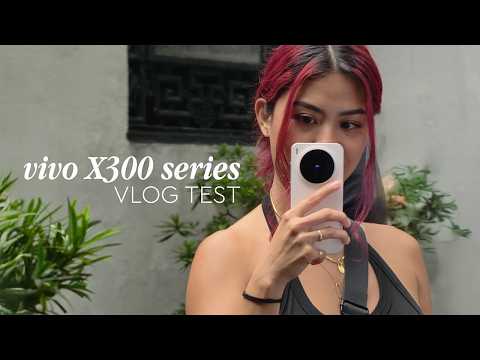 vivo X300 CAMERA vlog test + some vivo x300 pro samples!