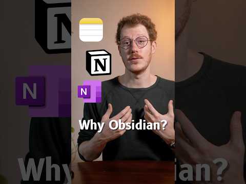 π my history of note taking systems & why I stuck with Obsidian #note #ai