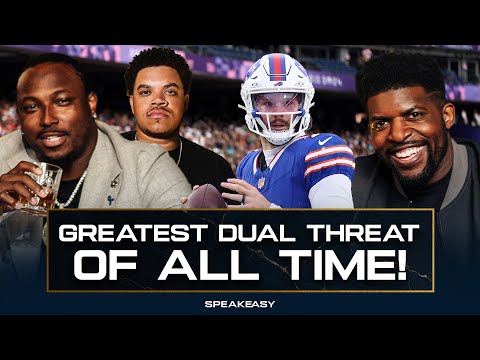 "Josh Allen is the GREATEST DUAL THREAT QB OF ALL TIME!" - LeSean McCoy GOES OFF