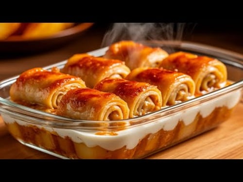 Omas festlicher Auflauf mit saftigen Hähnchenrouladen – so einfach und so unglaublich lecker!