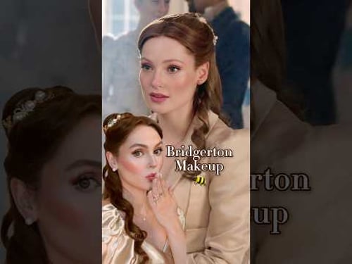 BRIDGERTON Makeup Tutorial🐝 Francesca Edition! #Bridgerton