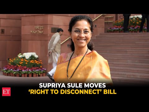 No calls after office hours? Supriya Sule’s new bill on big work-life balance debate in India