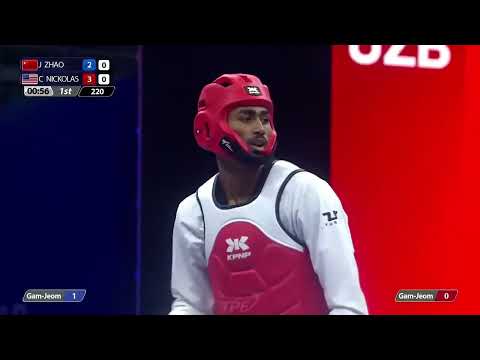 CJ NICKOLAS FULL FIGHT, PENYISIHAN, SEMI FINNAL, FINNAL Muju Taekwondo 2025