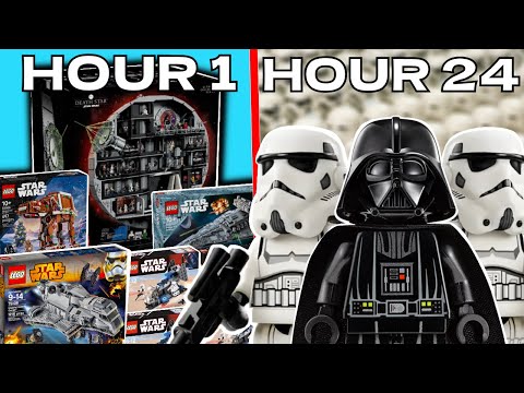 I Built The BIGGEST LEGO Star Wars Imperial Army In 24 Hours...