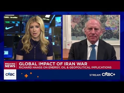 America can't end the war in Iran unilaterally, says CFR's Richard Haass