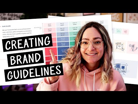 Creating brand guidelines for a tech company (my process)