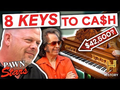 Keyed Up for Big Deals: Pianos, Organs & Rock ’n’ Roll Relics | Pawn Stars