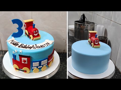 Rail Birthday Cake For Boy|Rail Theme Birthday Cake Design|Beautiful Rail Birthday Cake