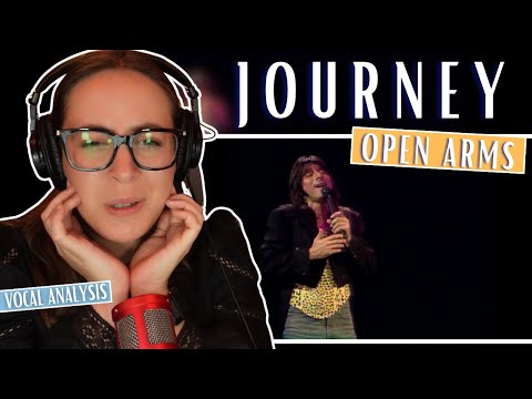 STEVE PERRY's stunning vocals in OPEN ARMS - JOURNEY (Reaction & Analysis) | Jennifer Glatzhofer