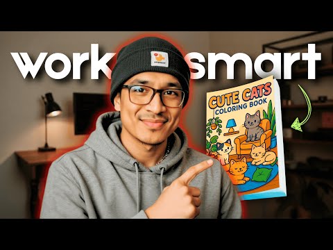 NEW AI Tool Easily Creates KDP Coloring Books You Can Sell On Amazon