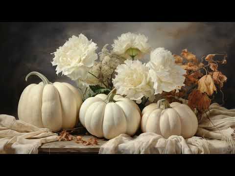 Fall pumpkins | screensaver | pumpkin paintings | autumn art for Frame TV | Smart TV background