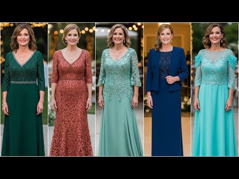Stunning Embellished Bodice Mother of the Bride Gowns | Elegant Formal Wedding Guest Dresses 2026