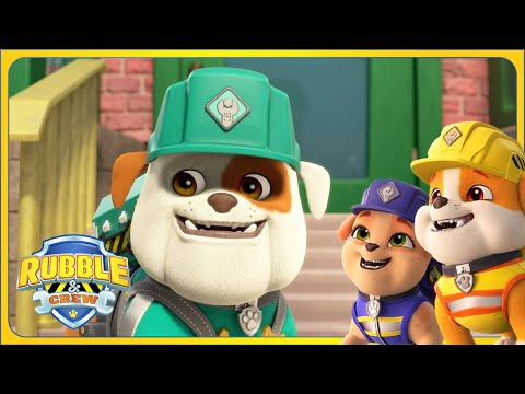 Grandpa Saves The Day | Rubble and Crew | Cartoons for Kids