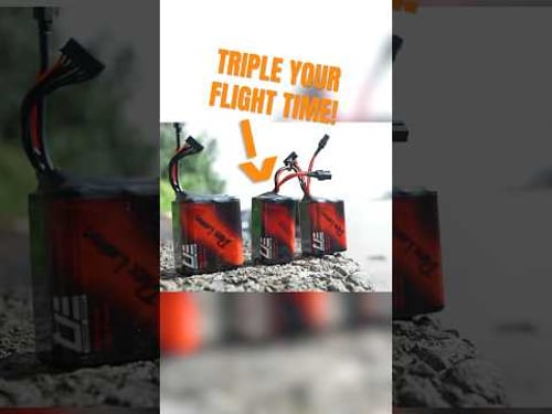 How This Battery TRIPLES your Flight Time on your FPV Drone πππ