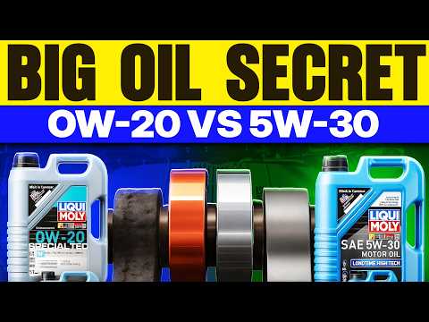 The TRUTH About 0W 20 vs 5W 30 Oil