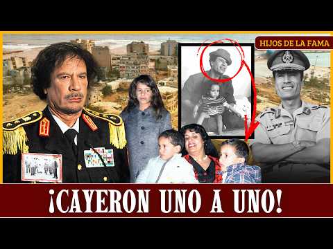¿Qué pasó con los hijos de Muamar Gadafi tras la caída del dictador?