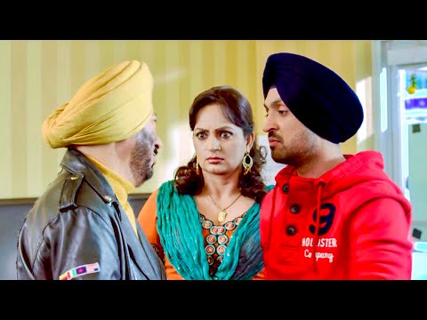 Superhit Punjabi Movie Comedy Scene | Jaswinder Bhalla Best Punjabi Movie | Diljit Dosanjh Comedy