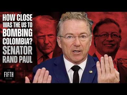 Did the U.S. Almost Bomb Colombia? Sen. Rand Paul on Deescalating the Conflict... Via Text