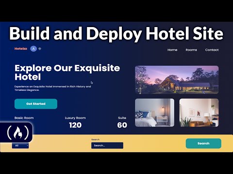 Full Stack Tutorial – Hotel Management Site w/ Next.js, React, Sanity.io, Tailwind, Stripe