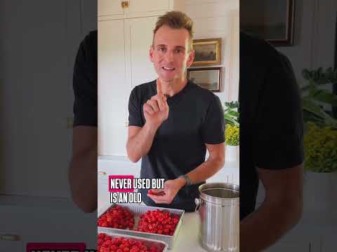 This is my grandma’s secret tool that made pitting cherries so much easier!