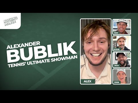 Alexander Bublik Joins The Pod and Debating Best ATP Party Squad | EP 19