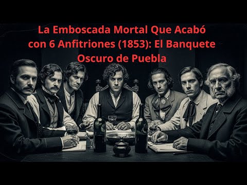 La Emboscada Mortal Que Acabó con 6 Anfitriones (1853): El Banquete Oscuro de Puebla