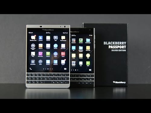 Blackberry Passport Silver Edition: Unboxing & Comparison