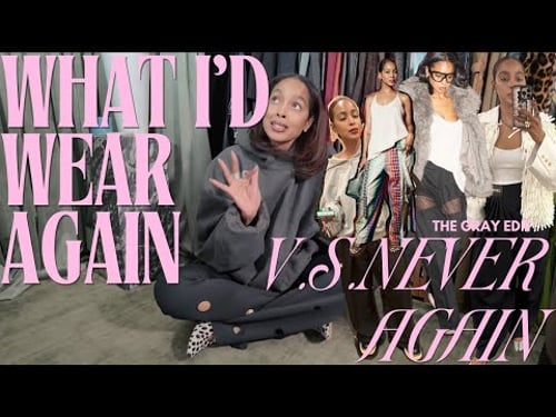 MY BEST LOOKS, MY WORST MISTAKES | A GRAY EDIT YEAR IN REVIEW