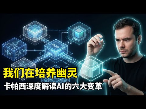 【人工智能】Karpathy 2025 AI回顾 | 六大范式 | RLVR推理革命 | 锯齿智能真相 | 本地Agent崛起 | 氛围编程降临 | 告别文本交互 | AI应用层重构 | 未来十年已来