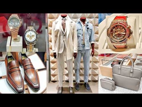 Spring Men's Fashion and Sports Cars.