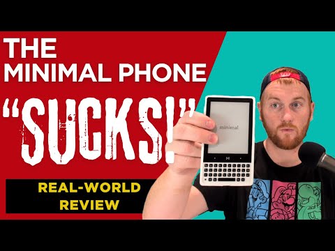 The Minimal Phone sucks...and that makes it GREAT! | Digital Minimalism Device