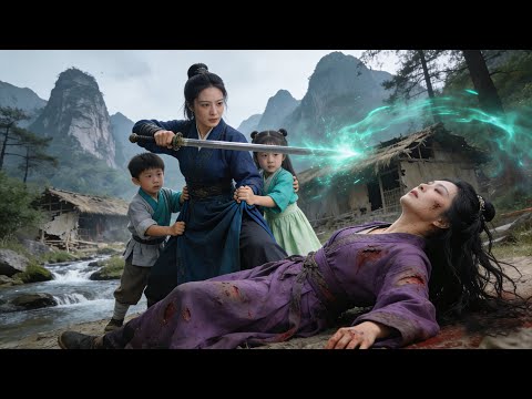 The female villain bullied the child, and the next second she was beaten up by the female hero!