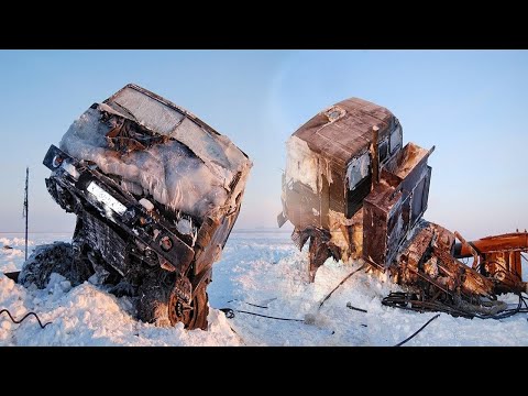 Суровые зимники севера. Север ошибок не прощает!!!