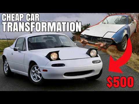DIRT CHEAP Mazda Miata Transformation!