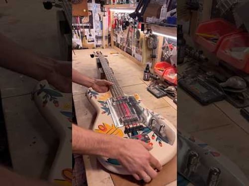 Full Bass Guitar Setup for Gallery Evening