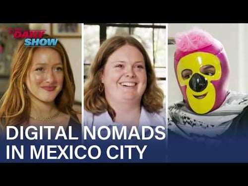 American “Digital Nomads” Swarm Mexico City, Angering Locals | The Daily Show