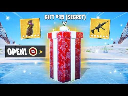 I Opened Every Present in Fortnite