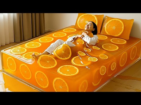 Which Dream Bed Would You Choose? 🍊🛌| The Ultimate Satisfying Oddly Asmr Experience