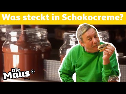 Von der Haselnuss zur Nussnougatcreme | DieMaus | WDR