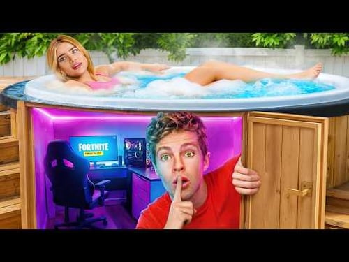 7 SECRET Rooms To Hide From My Girlfriend!