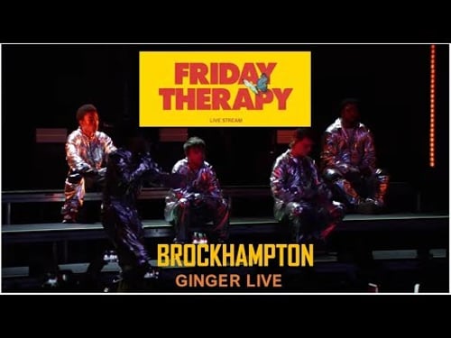 FRIDAY THERAPY | GINGER FULL ALBUM LIVE (in sync) | BROCKHAMPTON