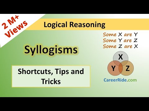 Syllogism - Tricks & Shortcuts for Placement tests, Job Interviews & Exams