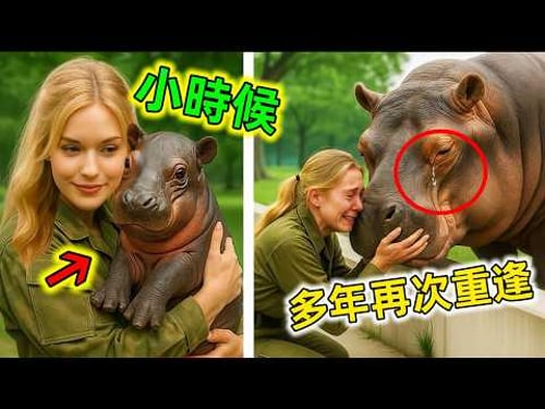 這些動物難道是人類輪迴轉世的?再次遇見恩人的時候它竟然會這樣#動物 #人類與動物 #動物暖心故事 #動物感人故事 #動物感人 #動物暖心一面 #世界之最 #老王看世界