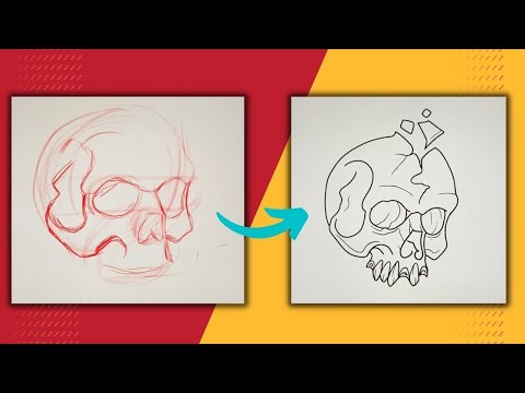 Procreate Tutorial | The Best Guide On How To Draw A Human Skull