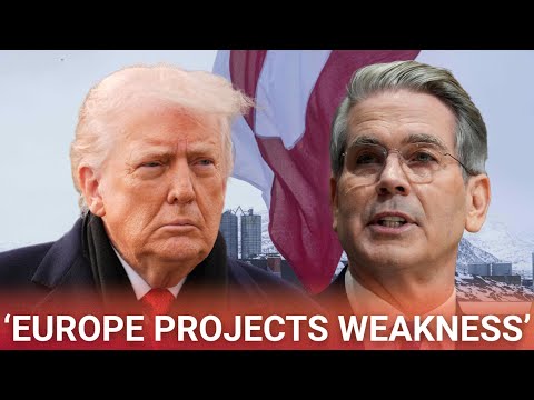 US Treasury Secretary torches Europe for 'projecting weakness'