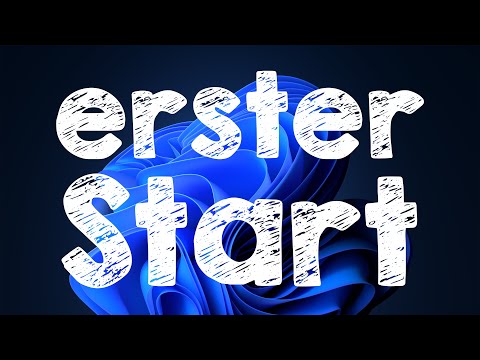 Windows 11 PC first start and setup