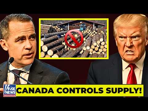 JUST IN: Canada REJECTS New U.S. Lumber Tariffs — U.S. Housing Faces Historic Crisis!