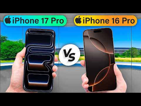 iPhone 17 Pro Vs iPhone 16 Pro - REVIEW OF SPECS!